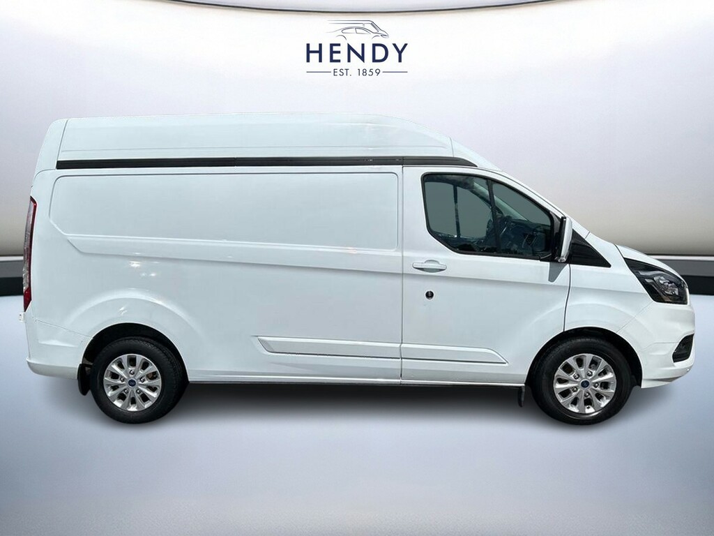 Ford Transit Custom 2.0 Ecoblue Hybrid 130Ps High Roof Limited Van MT72VJJ White #2