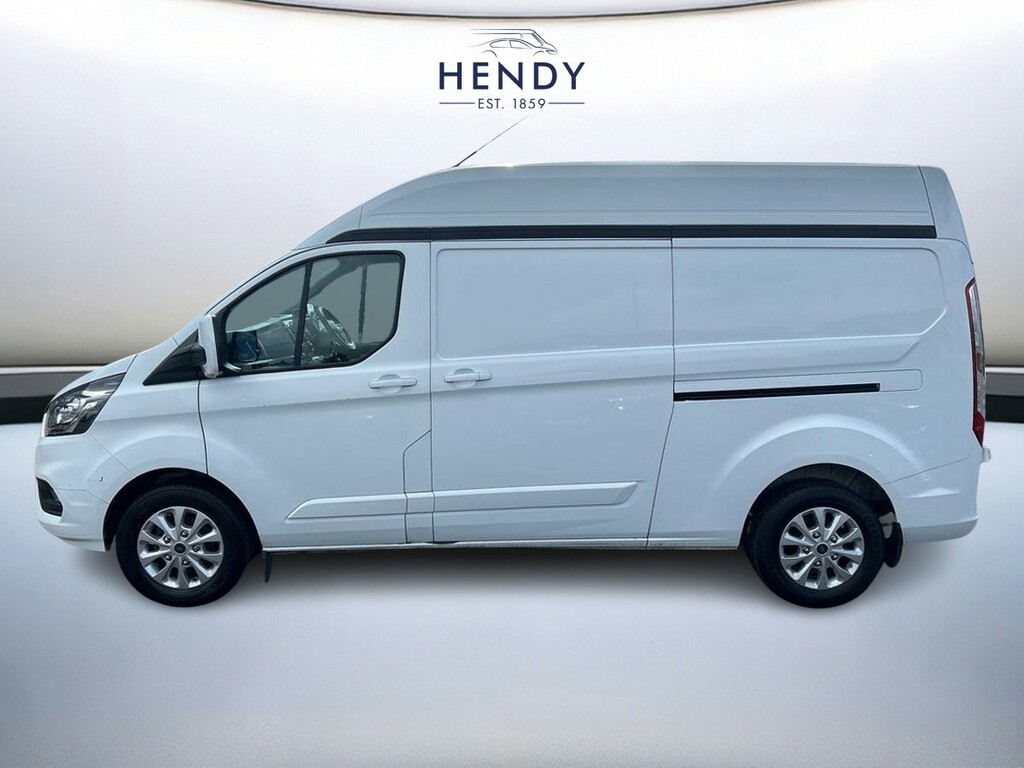 Ford Transit Custom 2.0 Ecoblue Hybrid 130Ps High Roof Limited Van MT72VJJ White #5