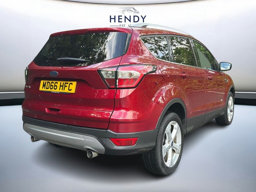 Ford Kuga 2.0 Tdci 180 Titanium MD66HFC Red #4