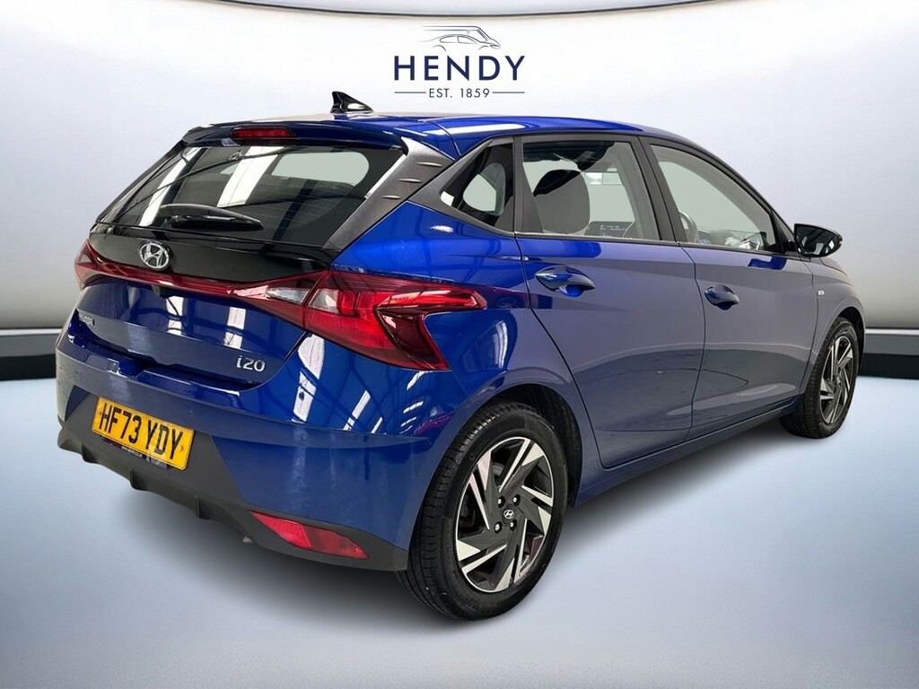 Hyundai I20 1.0T Gdi 48V Mhd Se Connect HF73YDY Blue #4