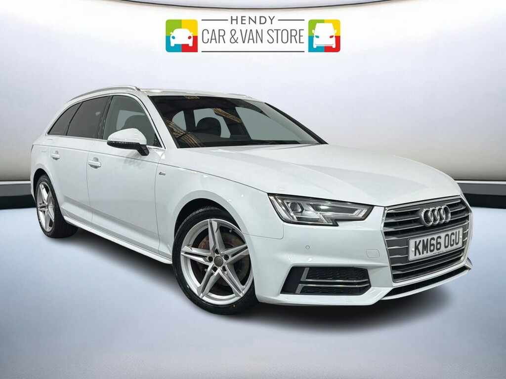 Audi A4 Avant 2.0 Tdi 190 S Line S Tronic White