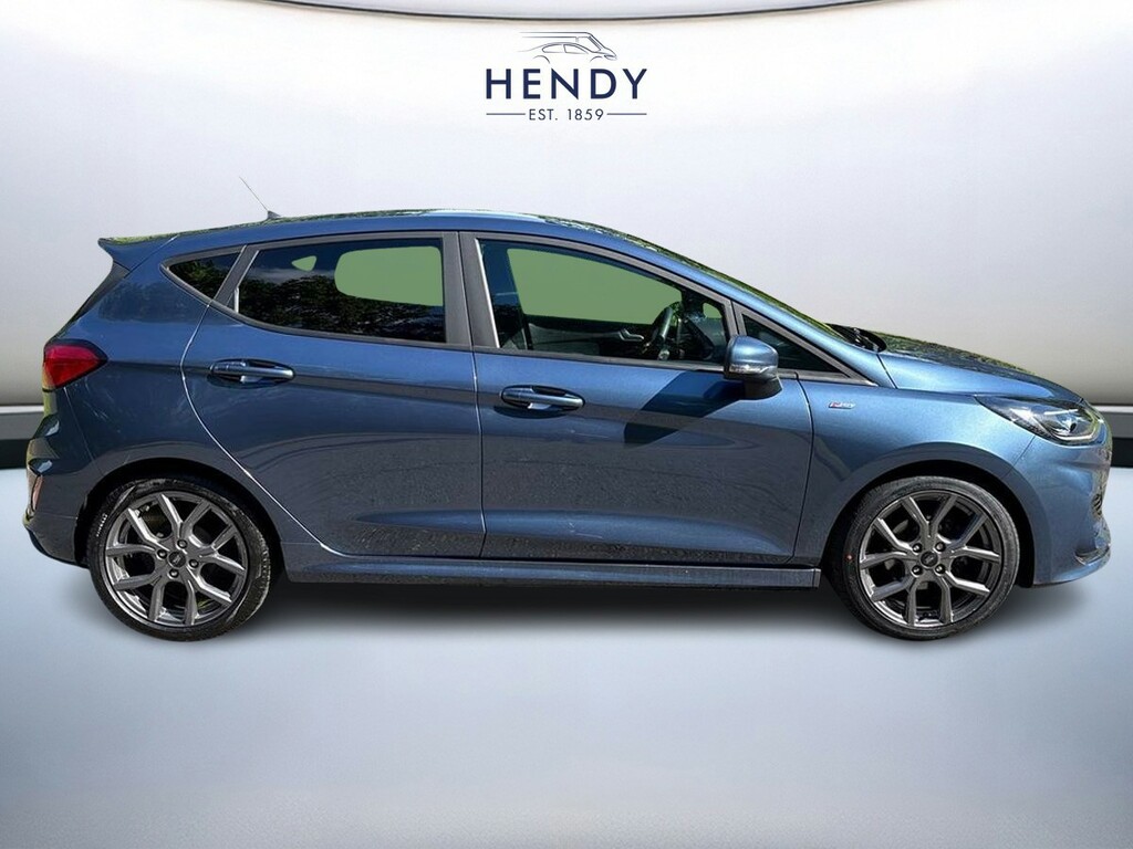 Ford Fiesta 1.0 Ecoboost Hybrid Mhev 125 St-line BT23RYO Blue #2