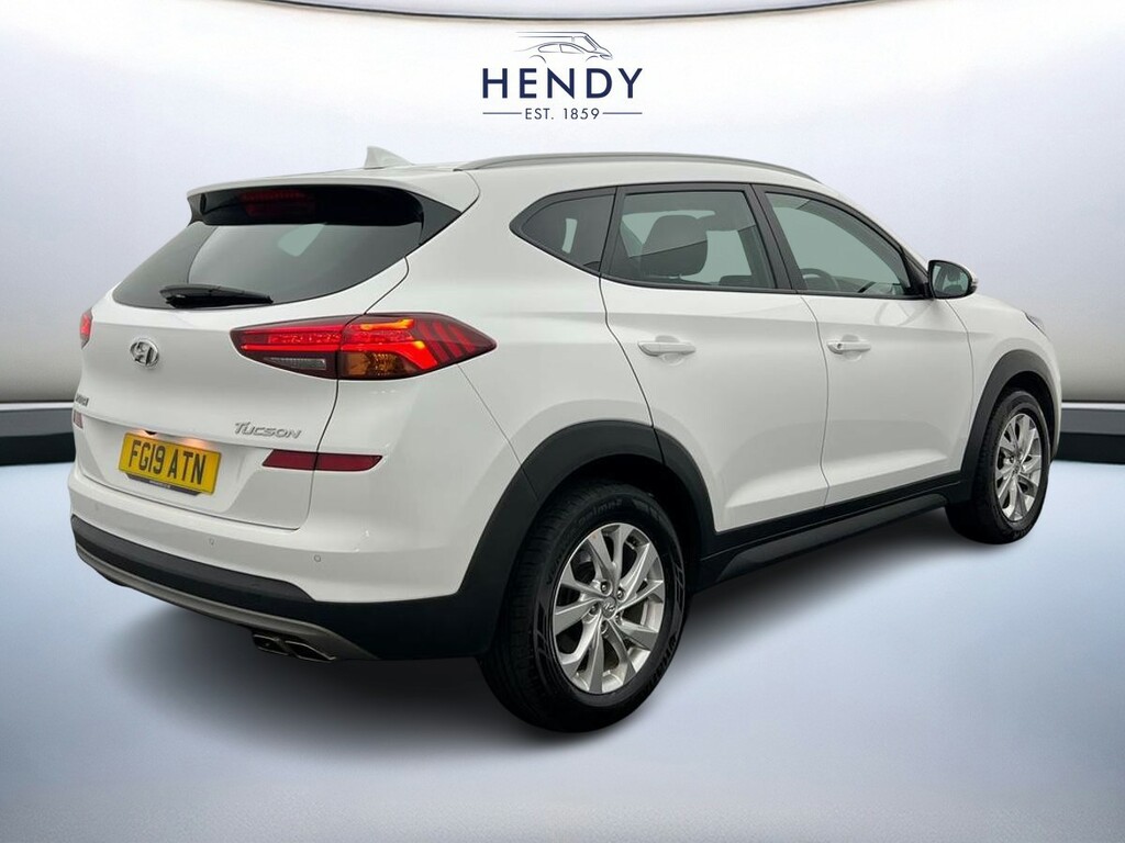 Hyundai Tucson 1.6 Tgdi 177 Se Nav 2Wd Dct FG19ATN White #3