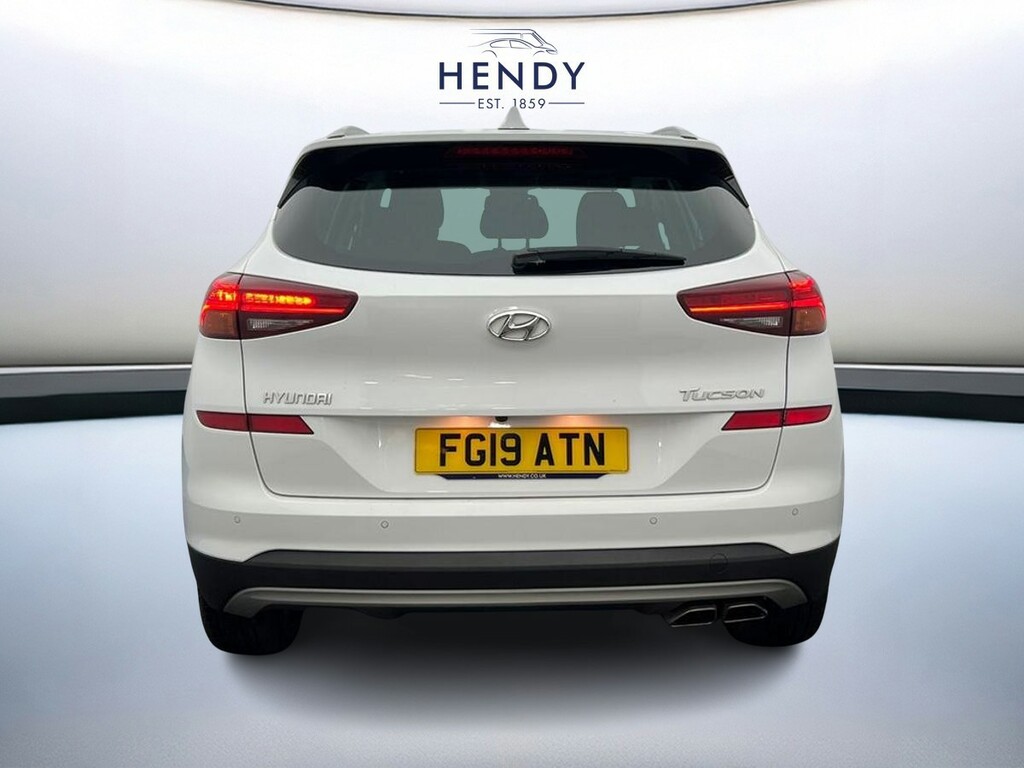 Hyundai Tucson 1.6 Tgdi 177 Se Nav 2Wd Dct FG19ATN White #4