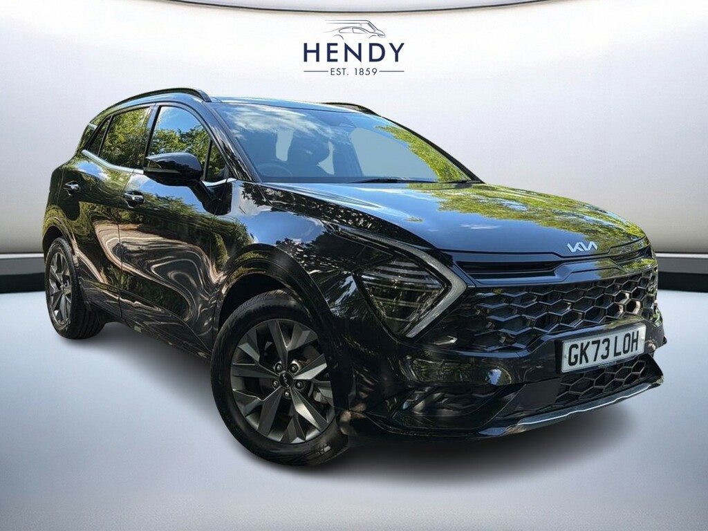 Kia Sportage 1.6T Gdi Hev Gt-line S Black