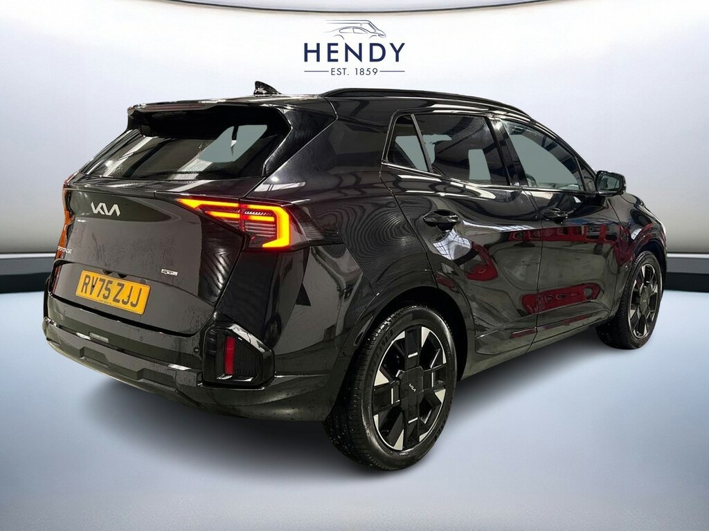 Kia Sportage 1.6T Gdi Hev Gt-line S RV75ZJJ Black #4