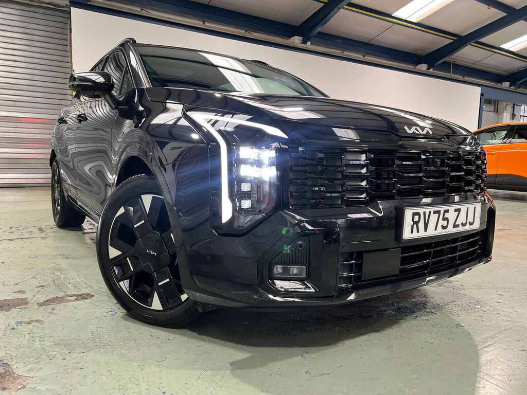 Kia Sportage 1.6T Gdi Hev Gt-line S RV75ZJJ Black #3