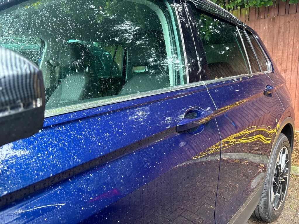 Volkswagen Tiguan 2.0 Tdi 150 Se Nav BG67WXO Blue