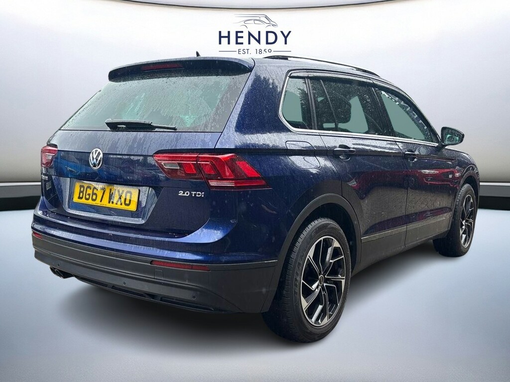 Volkswagen Tiguan 2.0 Tdi 150 Se Nav BG67WXO Blue #4