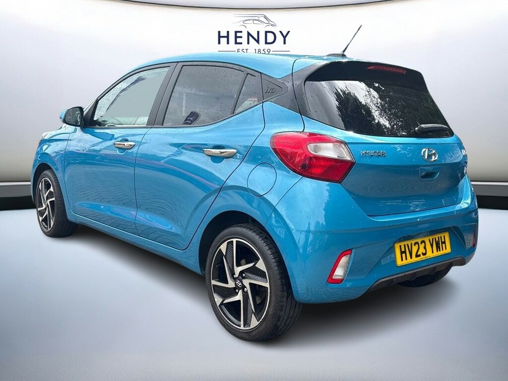 Hyundai I10 1.2 Mpi Premium HV23YWH Blue #6