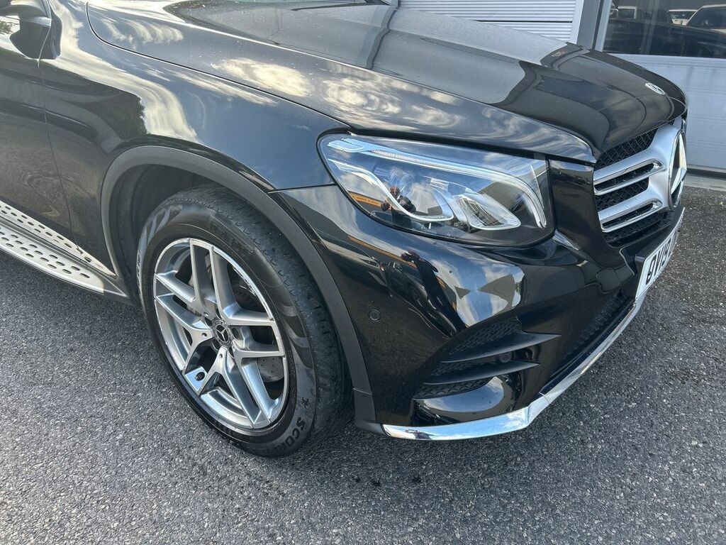 Mercedes-Benz GLC Class Glc 220D 4Matic Amg Line Premium 9G-tronic OV19OKH Black #3