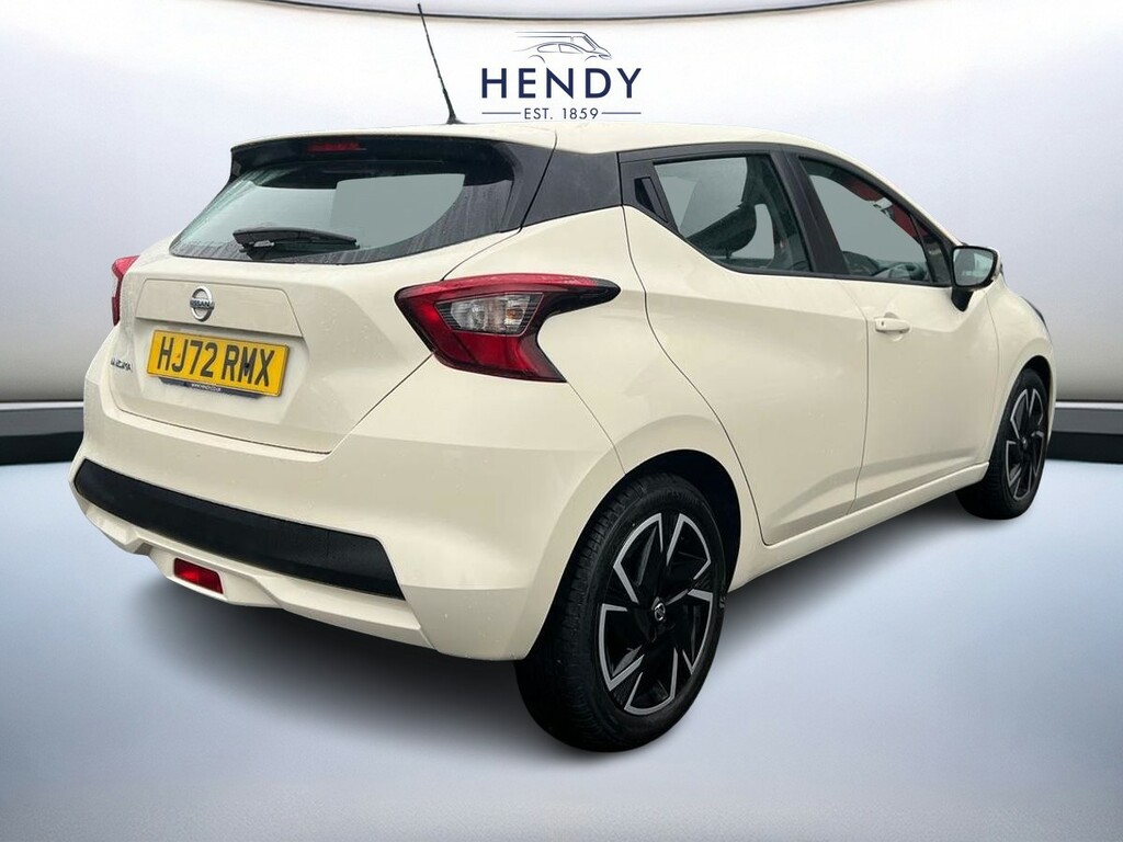 Nissan Micra 1.0 Ig-t 92 Acenta HJ72RMX White #4