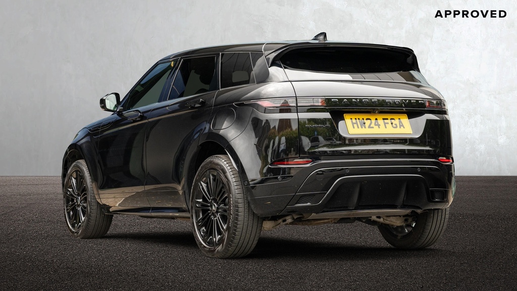 Land Rover Range Rover Evoque 1.5 P300e Dynamic Hse HW24FGA Black #2
