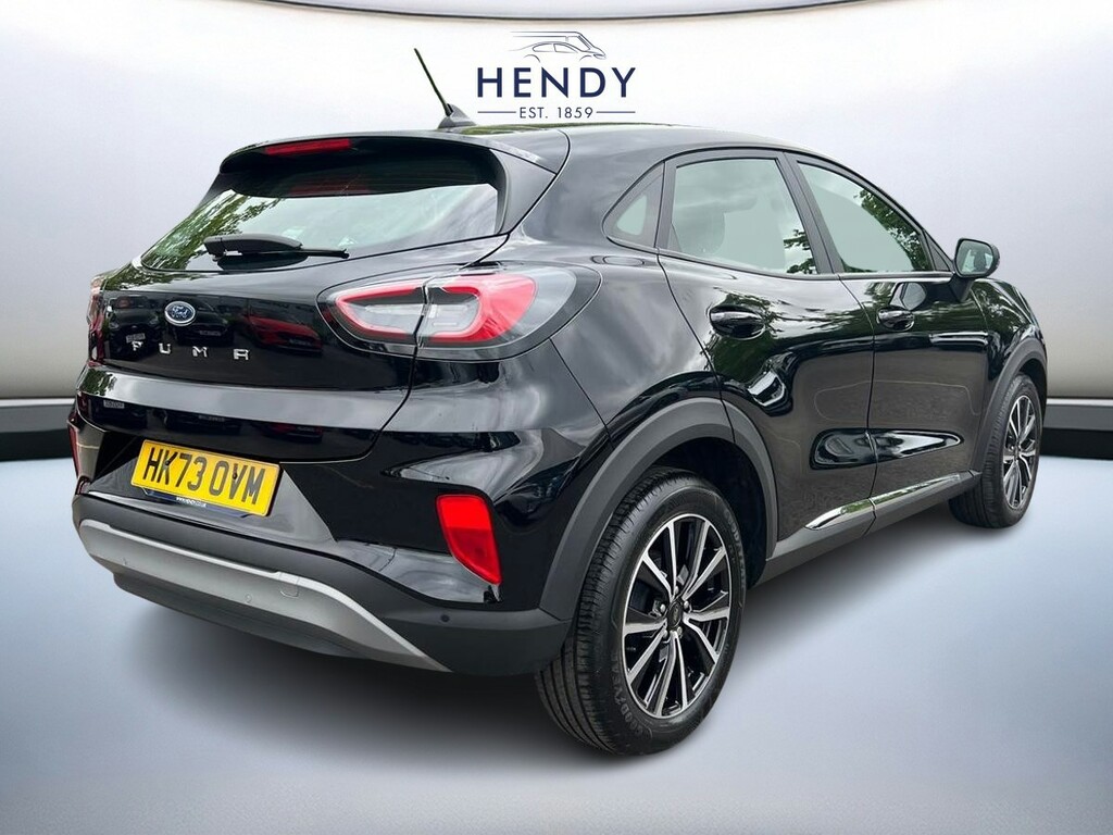 Ford Puma 1.0 Ecoboost Hybrid Mhev Titanium HK73OVM Black #4