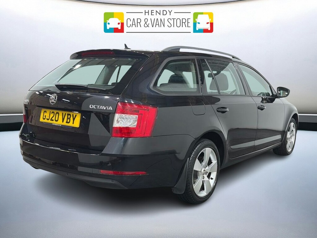 Skoda Octavia 1.5 Tsi Se Drive Dsg GJ20VBY Black #4