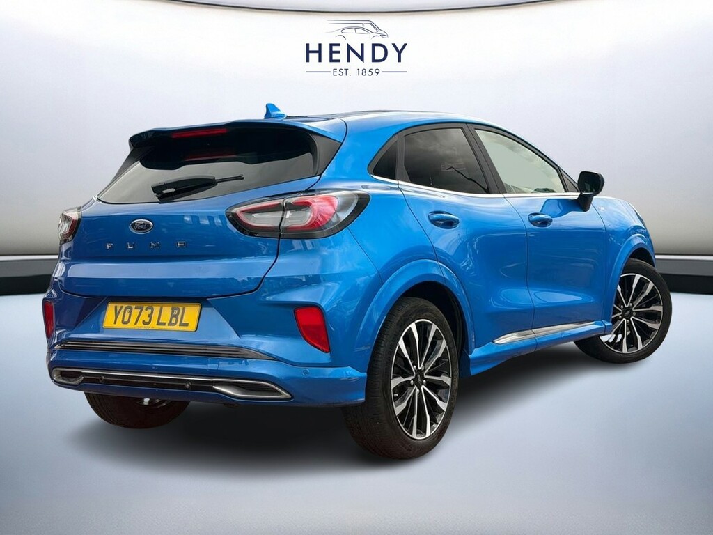 Ford Puma 1.0 Ecoboost Hybrid Mhev St-line Vignale YO73LBL Blue #4