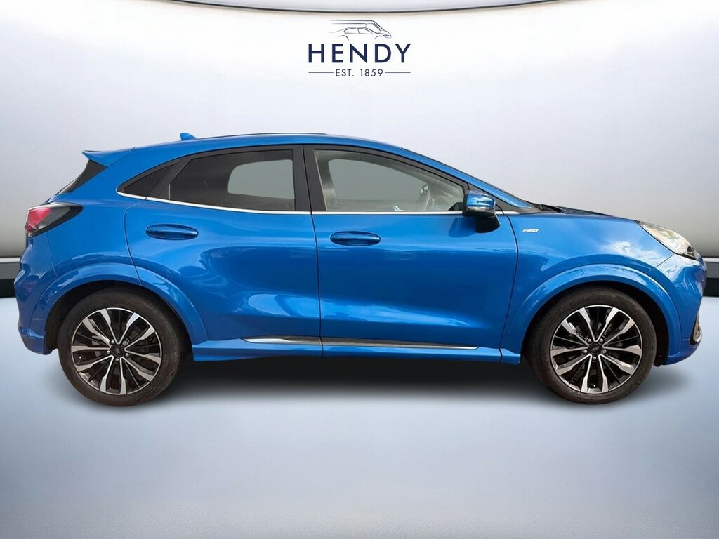 Ford Puma 1.0 Ecoboost Hybrid Mhev St-line Vignale YO73LBL Blue #2