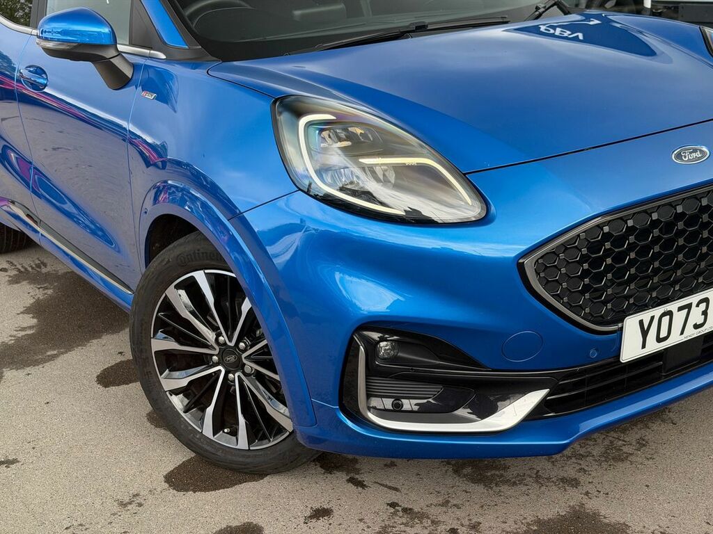 Ford Puma 1.0 Ecoboost Hybrid Mhev St-line Vignale YO73LBL Blue #3