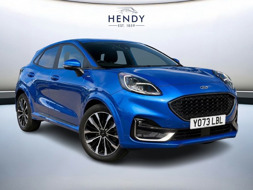 Ford Puma 1.0 Ecoboost Hybrid Mhev St-line Vignale Blue