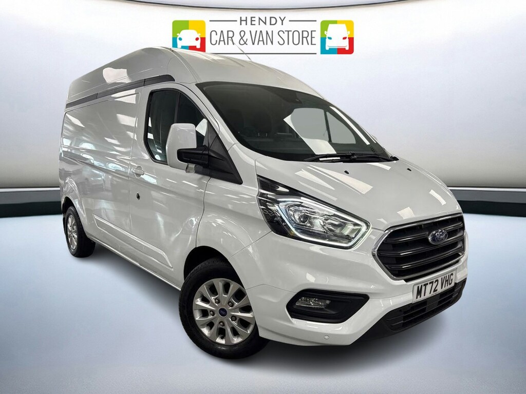 Ford Transit Custom 2.0 Ecoblue Hybrid 130Ps High Roof Limited Van White