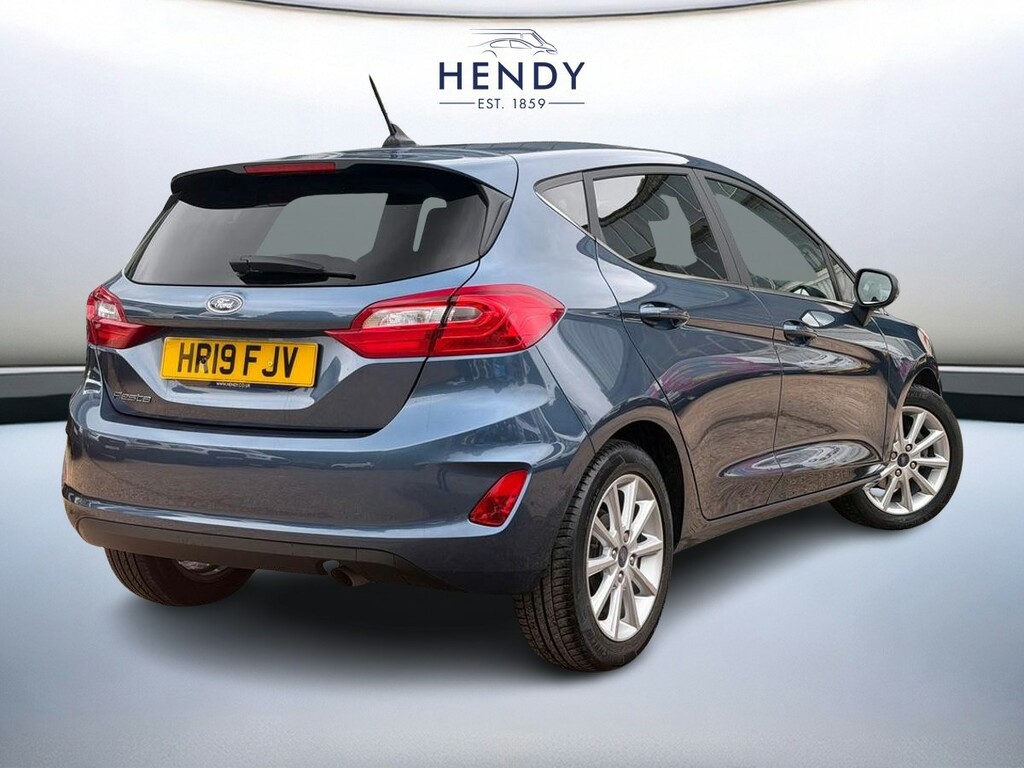 Ford Fiesta 1.0 Ecoboost Titanium HR19FJV Blue #4