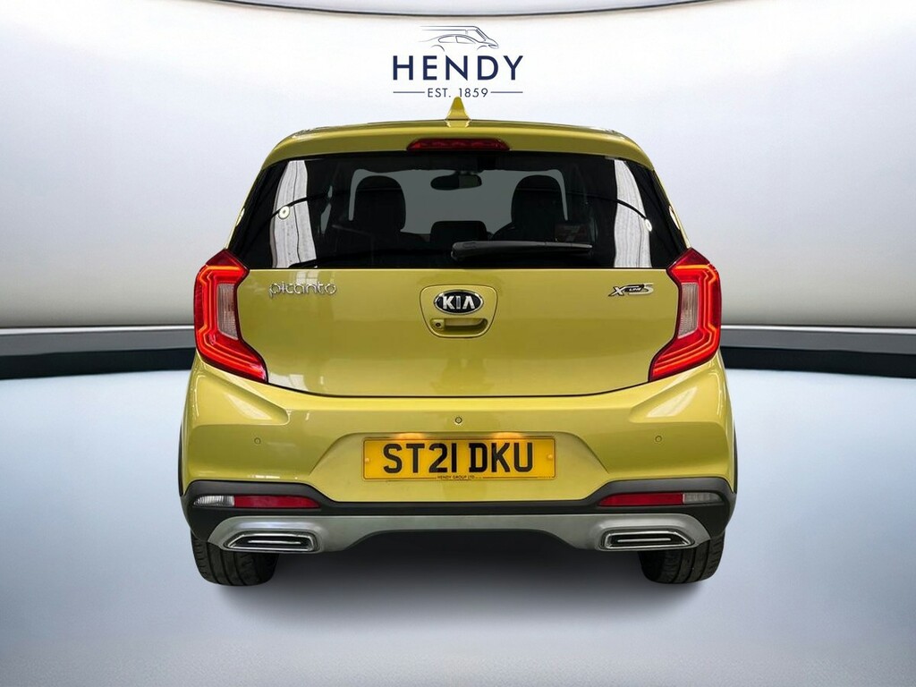 Kia Picanto 1.0 X-line S ST21DKU Yellow #5