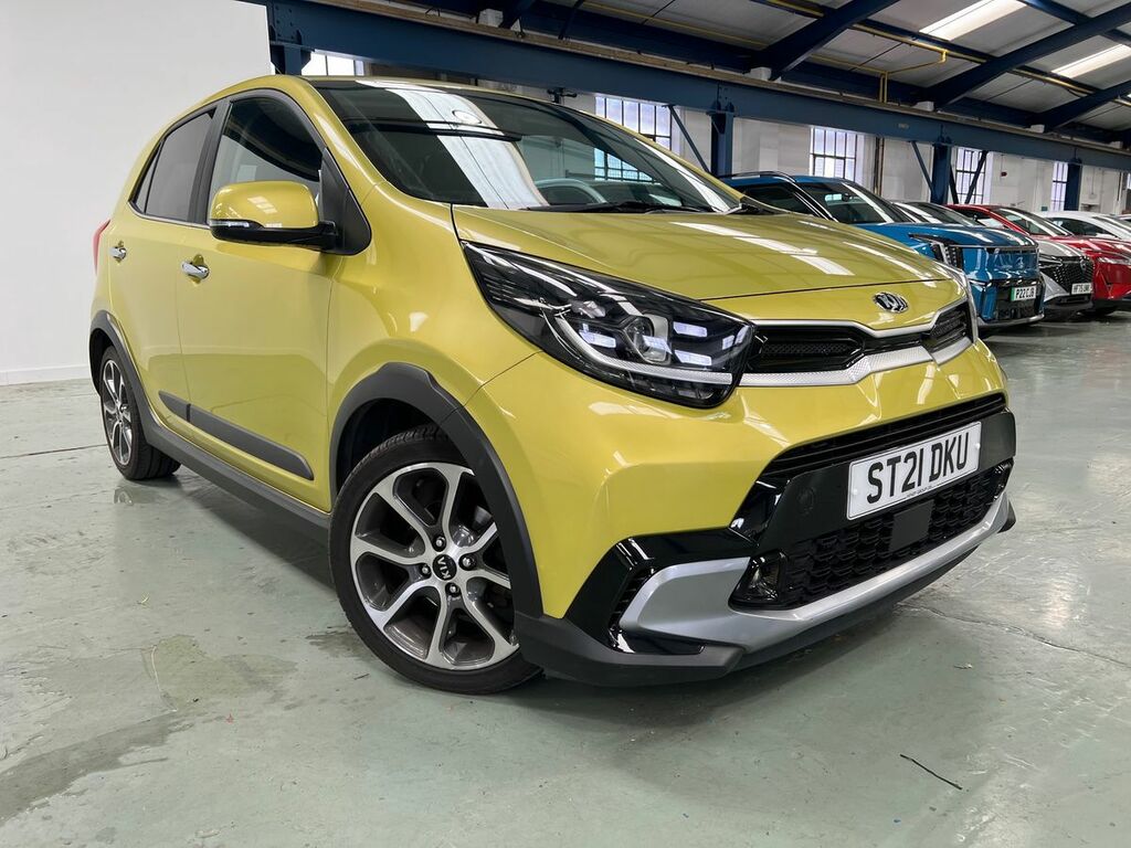 Kia Picanto 1.0 X-line S ST21DKU Yellow #3