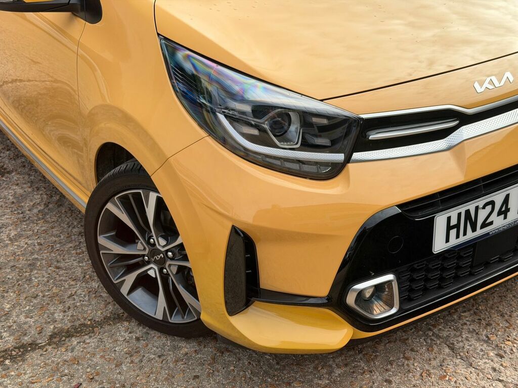 Kia Picanto 1.0 Gt-line 4 Seats HN24MTV Yellow #3