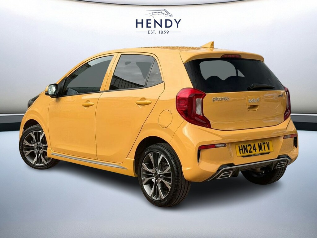 Kia Picanto 1.0 Gt-line 4 Seats HN24MTV Yellow #6