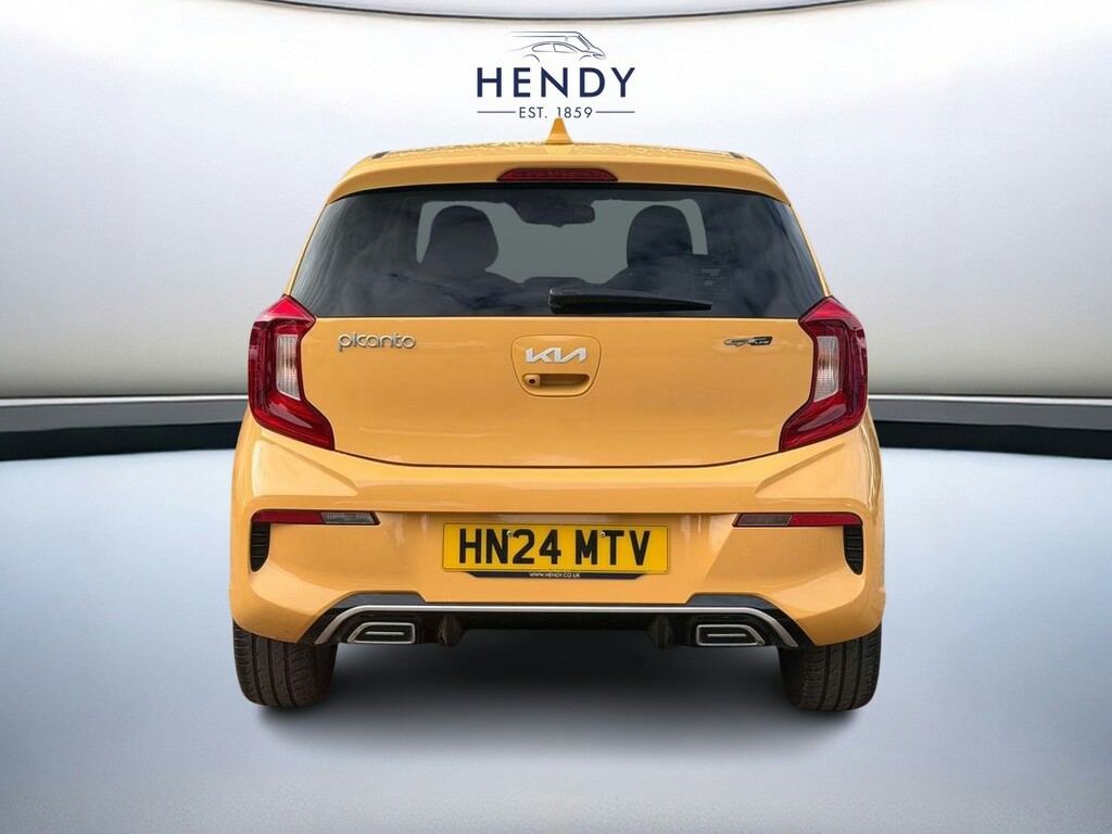 Kia Picanto 1.0 Gt-line 4 Seats HN24MTV Yellow #5