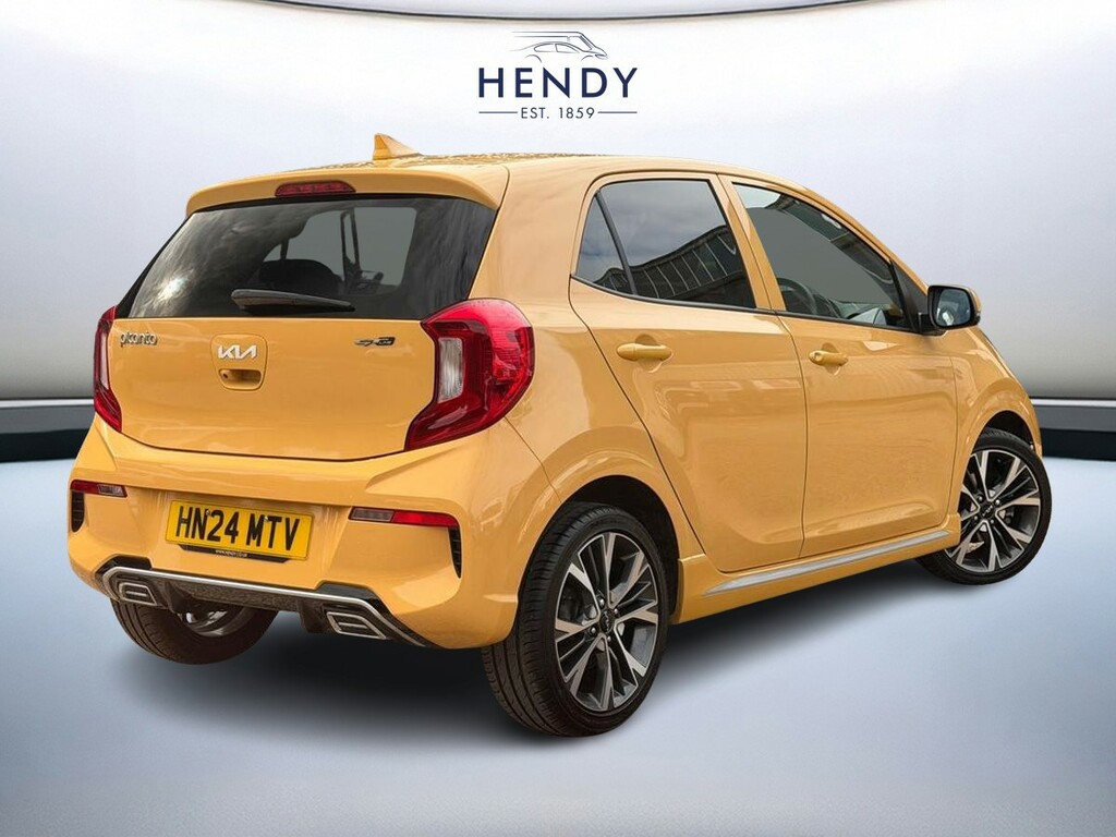 Kia Picanto 1.0 Gt-line 4 Seats HN24MTV Yellow #4