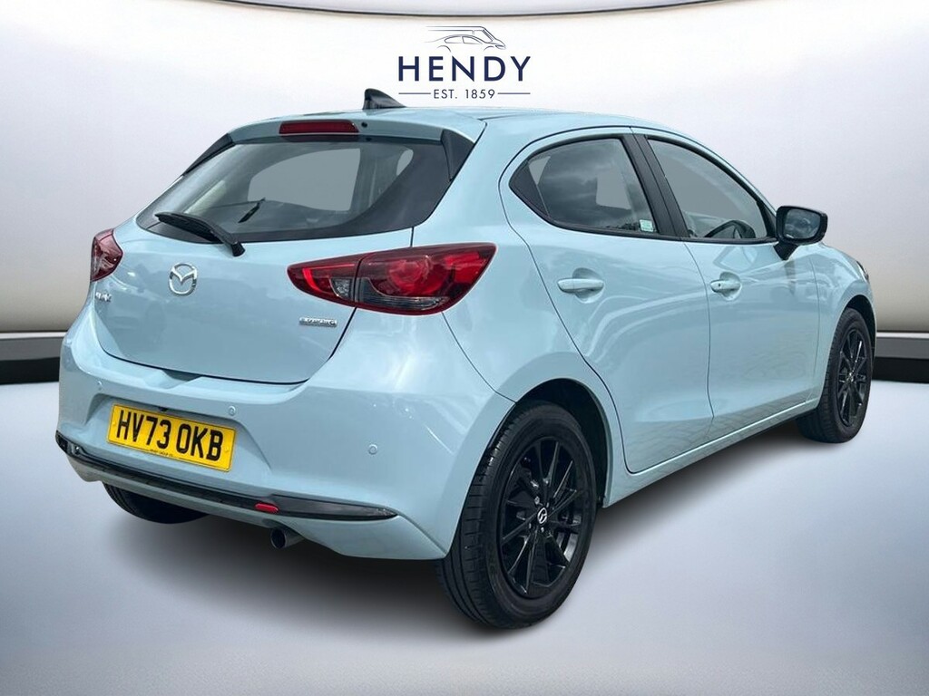 Mazda 2 1.5 E-skyactiv G Mhev Homura HV73OKB Blue #4