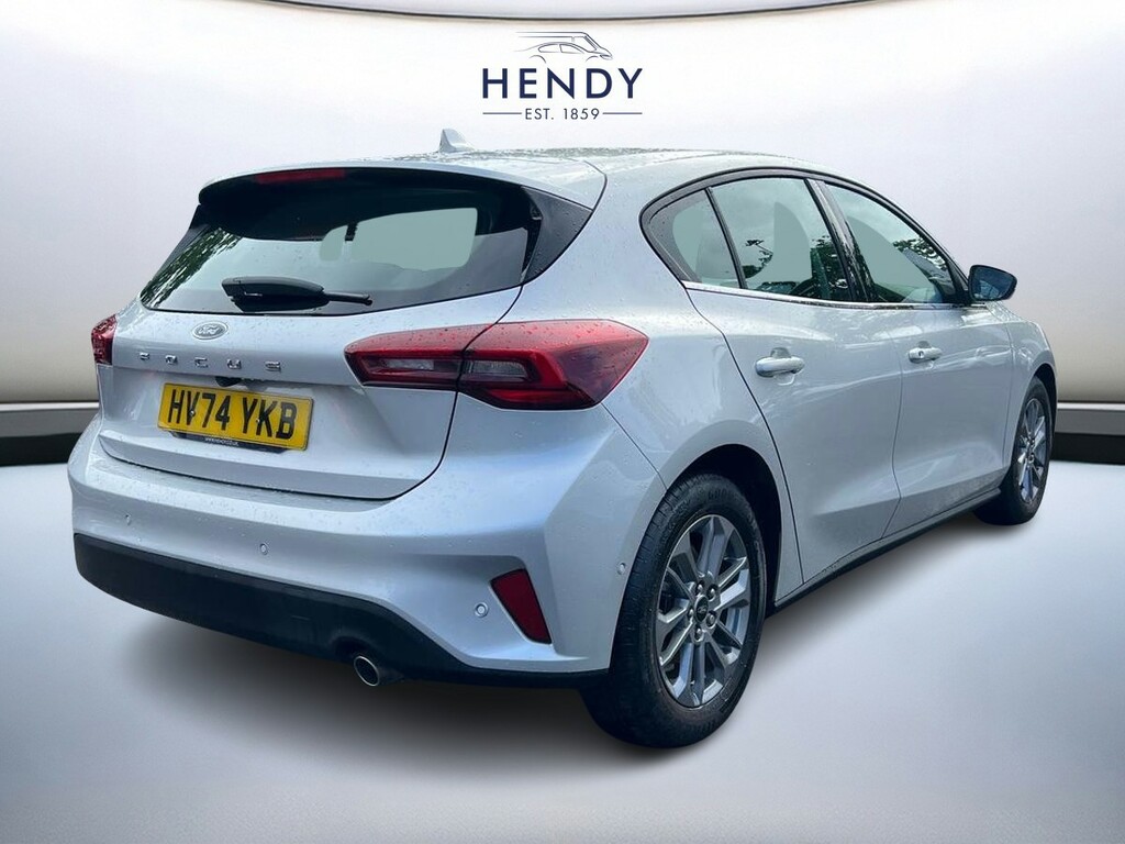 Ford Focus 1.0 Ecoboost Hybrid Mhev Titanium HV74YKB Silver #4