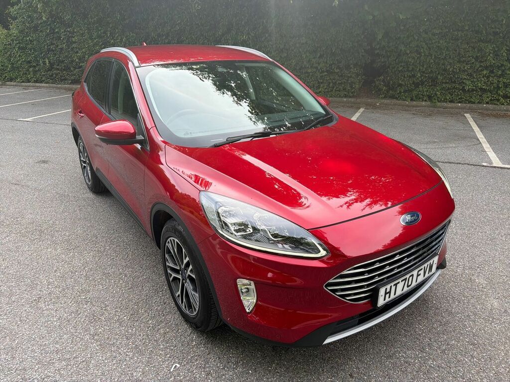 Ford Kuga 1.5 Ecoblue Titanium Edition HT70FVW Red #2