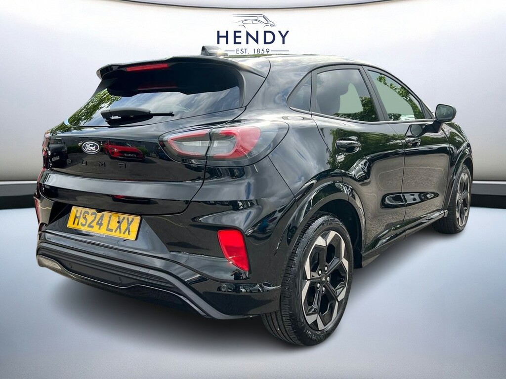 Ford Puma 1.0 Ecoboost Hybrid Mhev St-line X HS24LXX Black #4