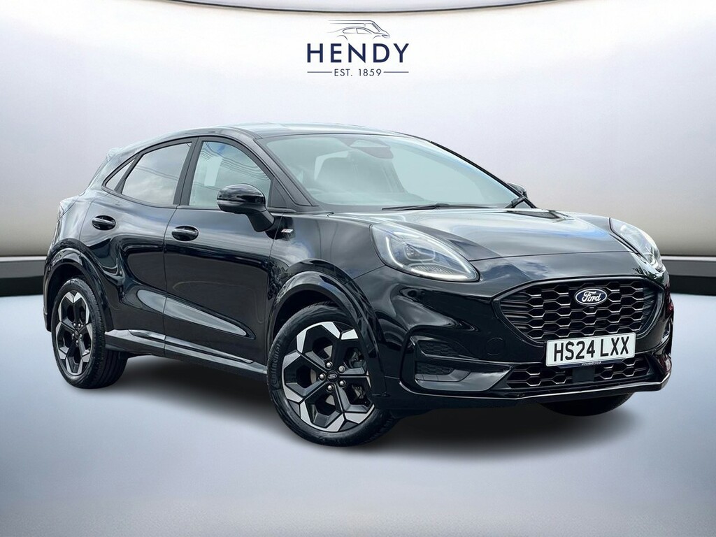 Ford Puma 1.0 Ecoboost Hybrid Mhev St-line X Black