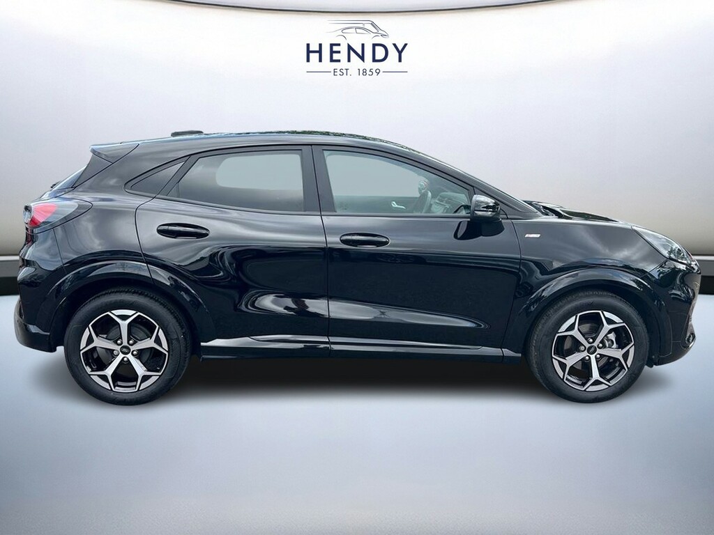 Ford Puma 1.0 Ecoboost Hybrid Mhev St-line Dct GF25WHT Black #2