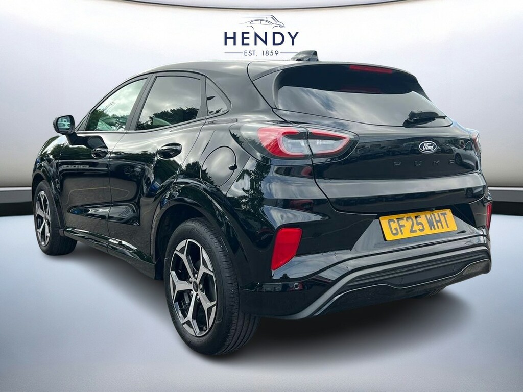 Ford Puma 1.0 Ecoboost Hybrid Mhev St-line Dct GF25WHT Black #6
