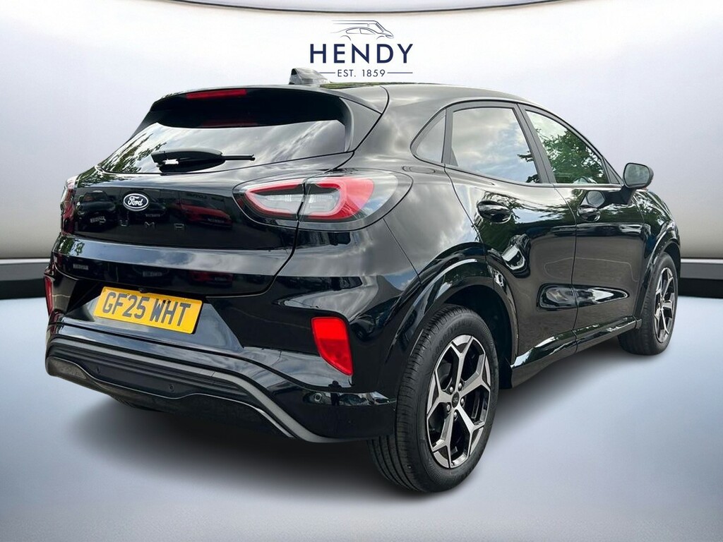 Ford Puma 1.0 Ecoboost Hybrid Mhev St-line Dct GF25WHT Black #4