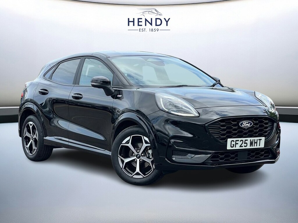 Ford Puma 1.0 Ecoboost Hybrid Mhev St-line Dct Black