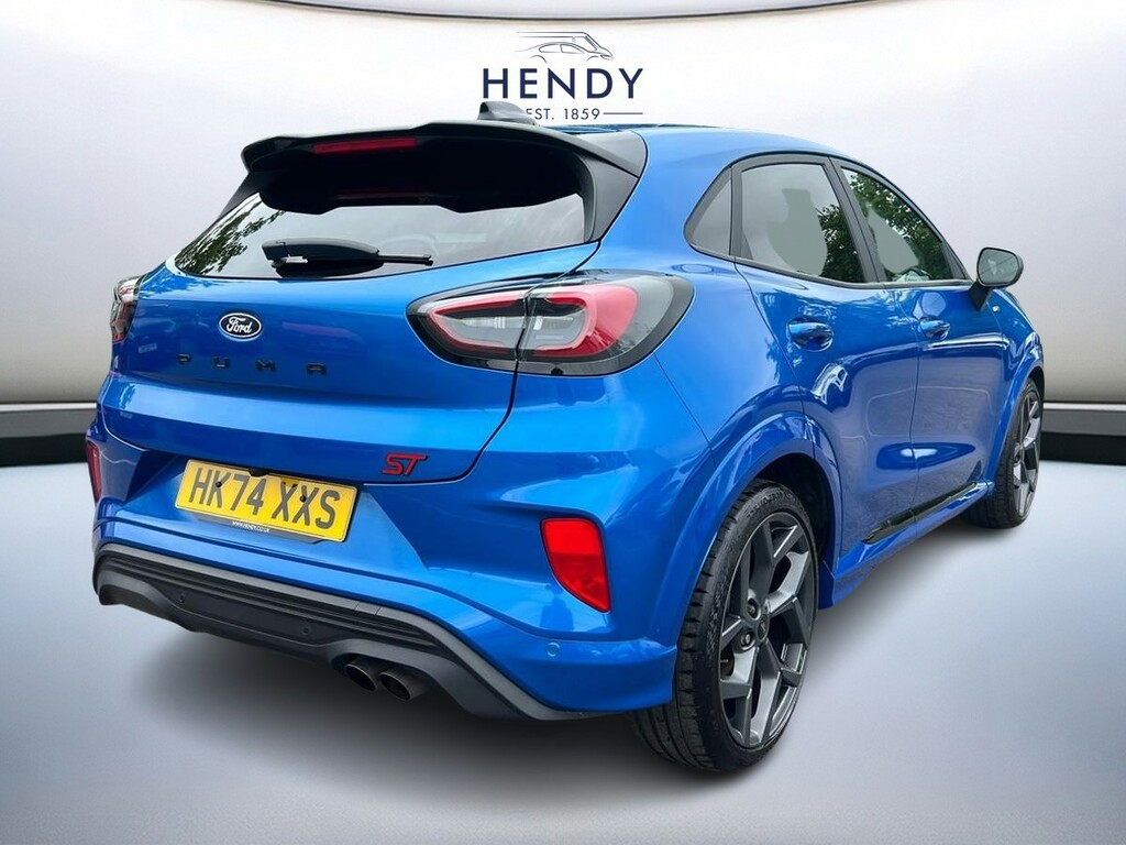 Ford Puma 1.0 Ecoboost Hybrid Mhev St Dct HK74XXS Blue #4