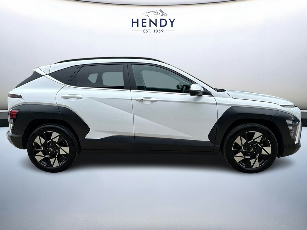 Hyundai Kona 1.6 Gdi Hybrid Ultimate Dct EN24WEW White #2