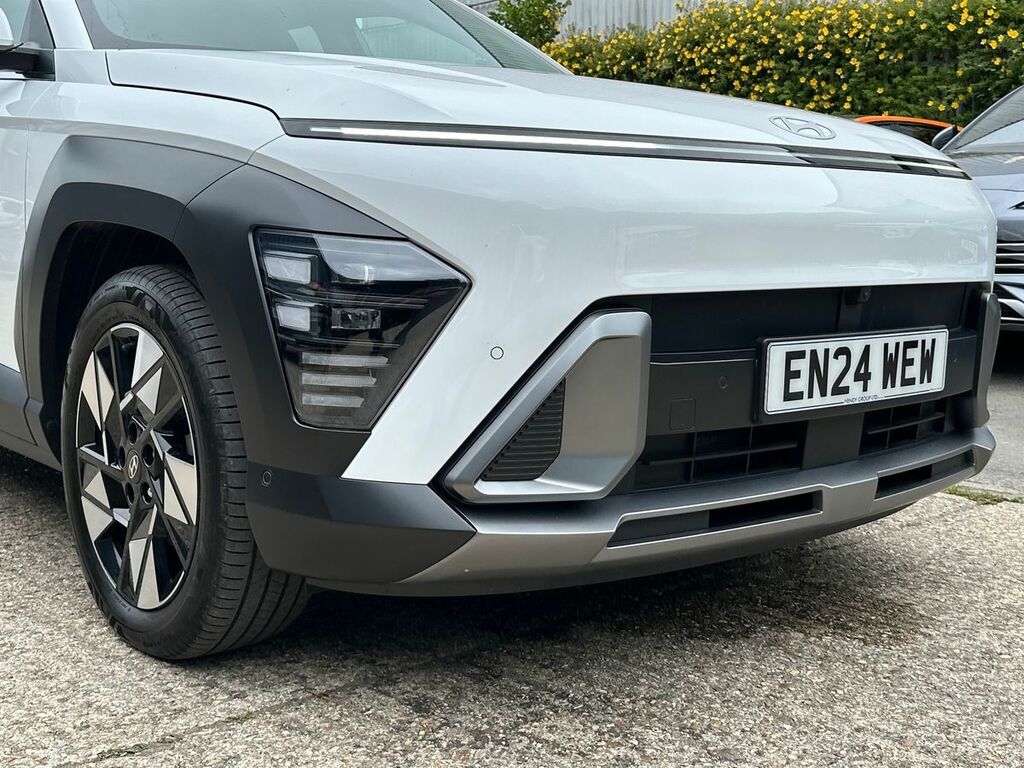 Hyundai Kona 1.6 Gdi Hybrid Ultimate Dct EN24WEW White #3