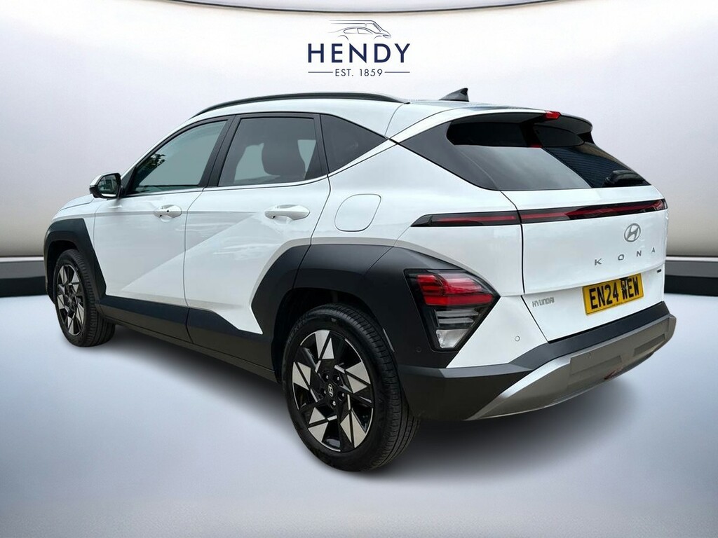 Hyundai Kona 1.6 Gdi Hybrid Ultimate Dct EN24WEW White #6
