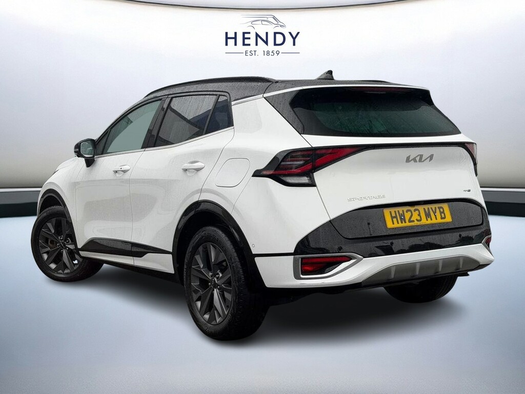Kia Sportage 1.6T Gdi Hev Gt-line S HW23MYB White #6