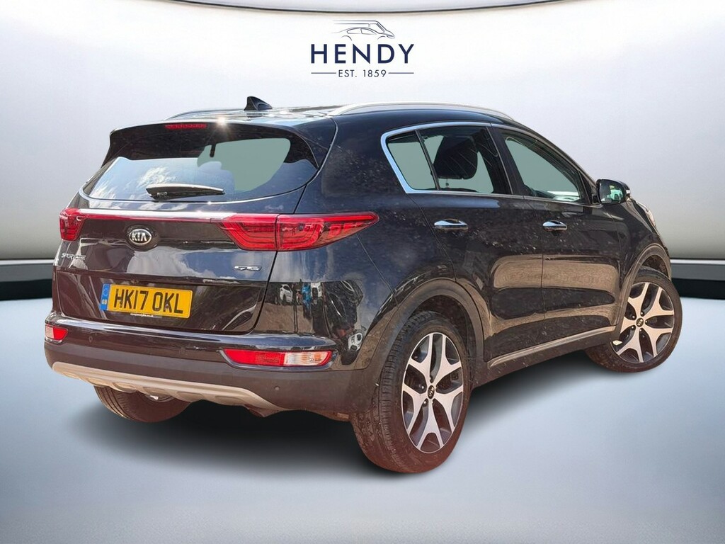 Kia Sportage 1.7 Crdi Isg Gt-line Edition HK17OKL Black #4