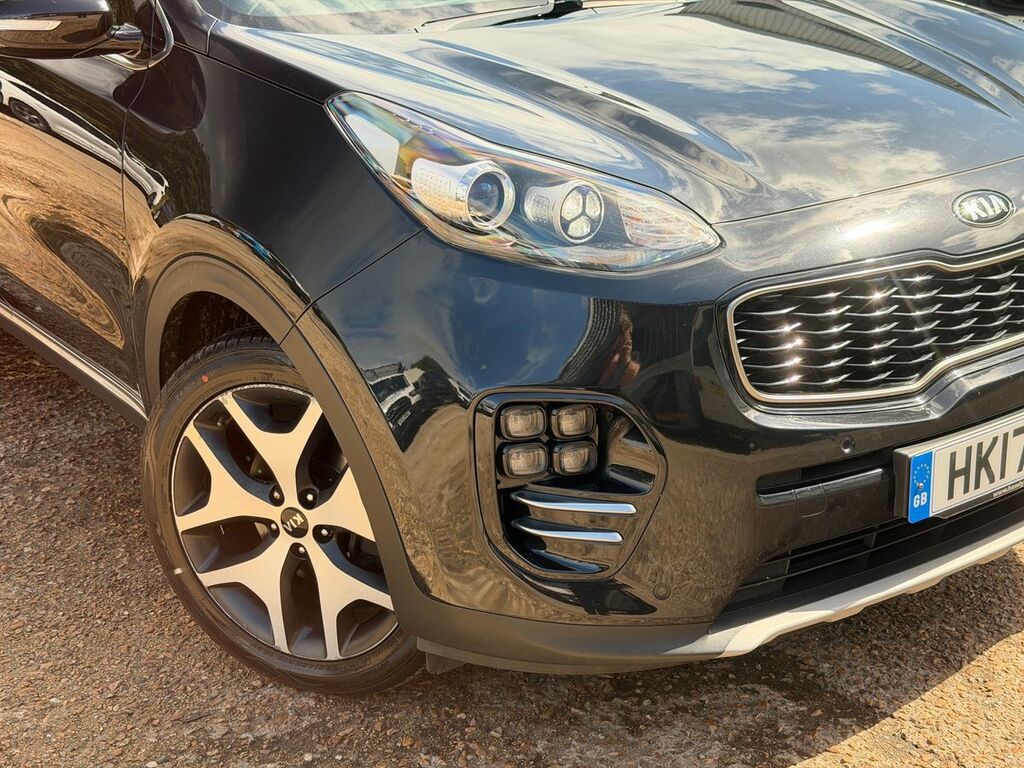 Kia Sportage 1.7 Crdi Isg Gt-line Edition HK17OKL Black #3