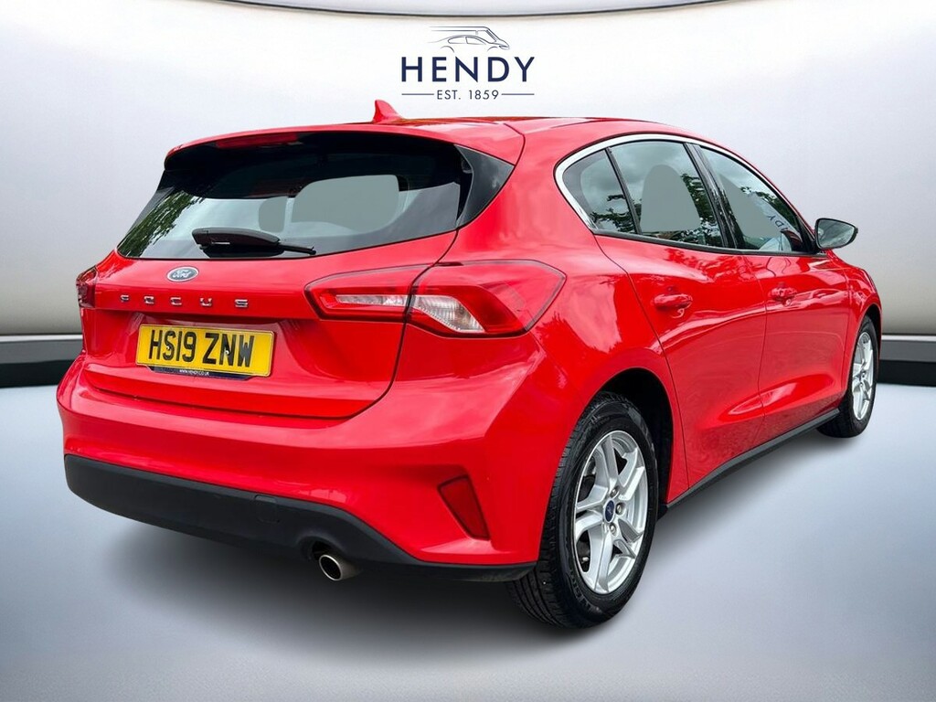 Ford Focus 1.0 Ecoboost 125 Zetec HS19ZNW Red #4