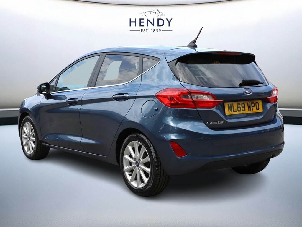 Ford Fiesta 1.0 Ecoboost Titanium X ML69WPO Blue #6