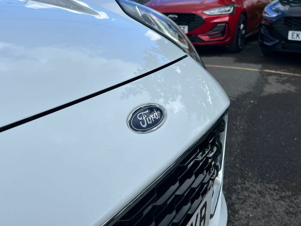 Ford Puma 1.0 Ecoboost Hybrid Mhev Titanium WM23VYB White #3